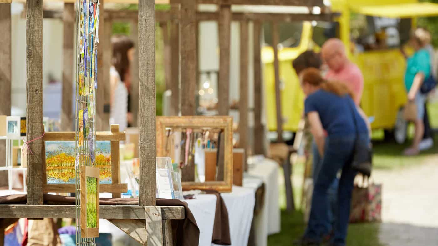 Haddon Hall artisan markets