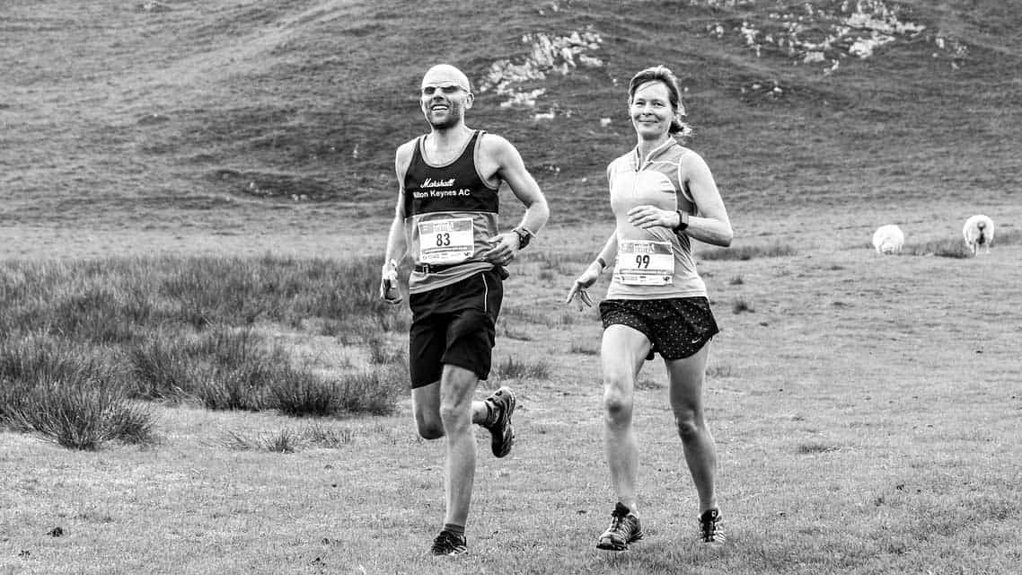 White Peak Trail run